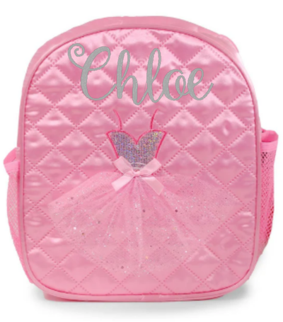 Tutu Sequin Backpack with personalization - B282
