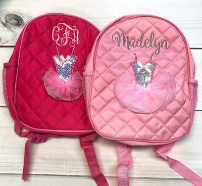 Quilted Ballet Tutu Backpack (DB62)